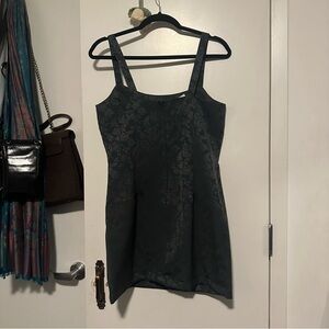 Vintage Jacquard Mini Dress